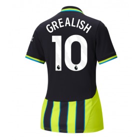 Manchester City Jack Grealish #10 Borte skjorte til dame 2024-25 Kortermet